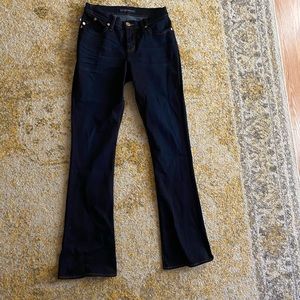Rock Revival High Waisted Dark Flare Jeans